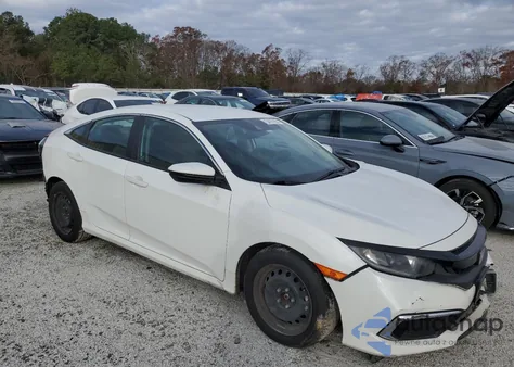 2020 Honda Civic Lx из США, поврежденный, VIN 2HGFC2F64LH537027